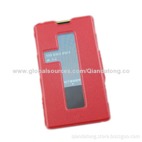 Mobile Phone Flip Case for Nokia XL, Convenience of Window, Sliding to Answer